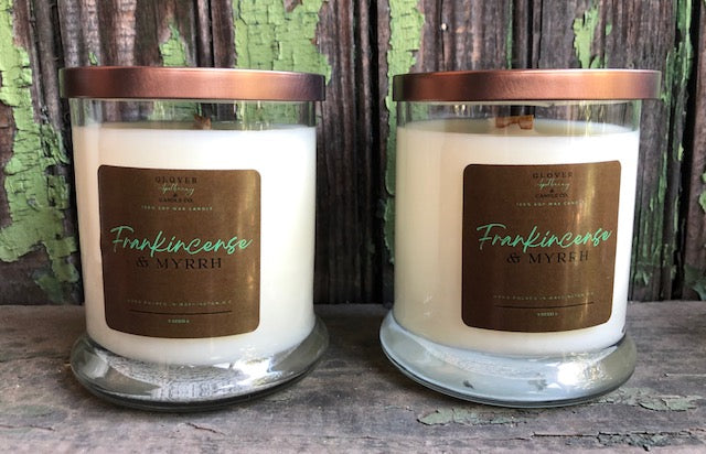 All of our candles are made with a virgin coconut soy wax. 