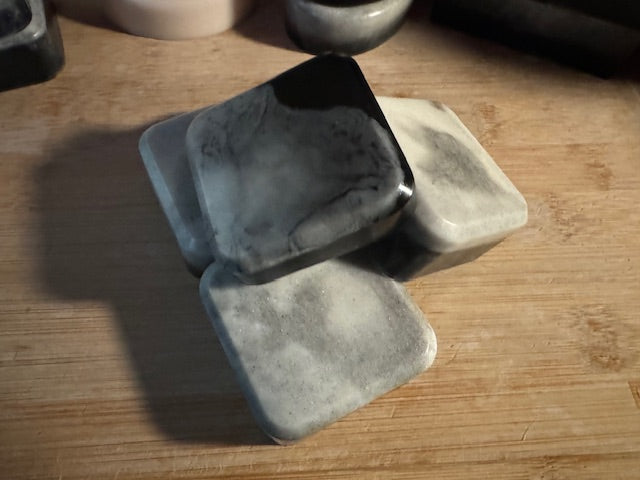 Mini Charcoal Marble Bar